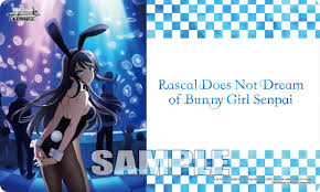 Weiss Schwarz Rascal Does Not Dream of Bunny Girl Senpai Playmat (Case Exclusive)